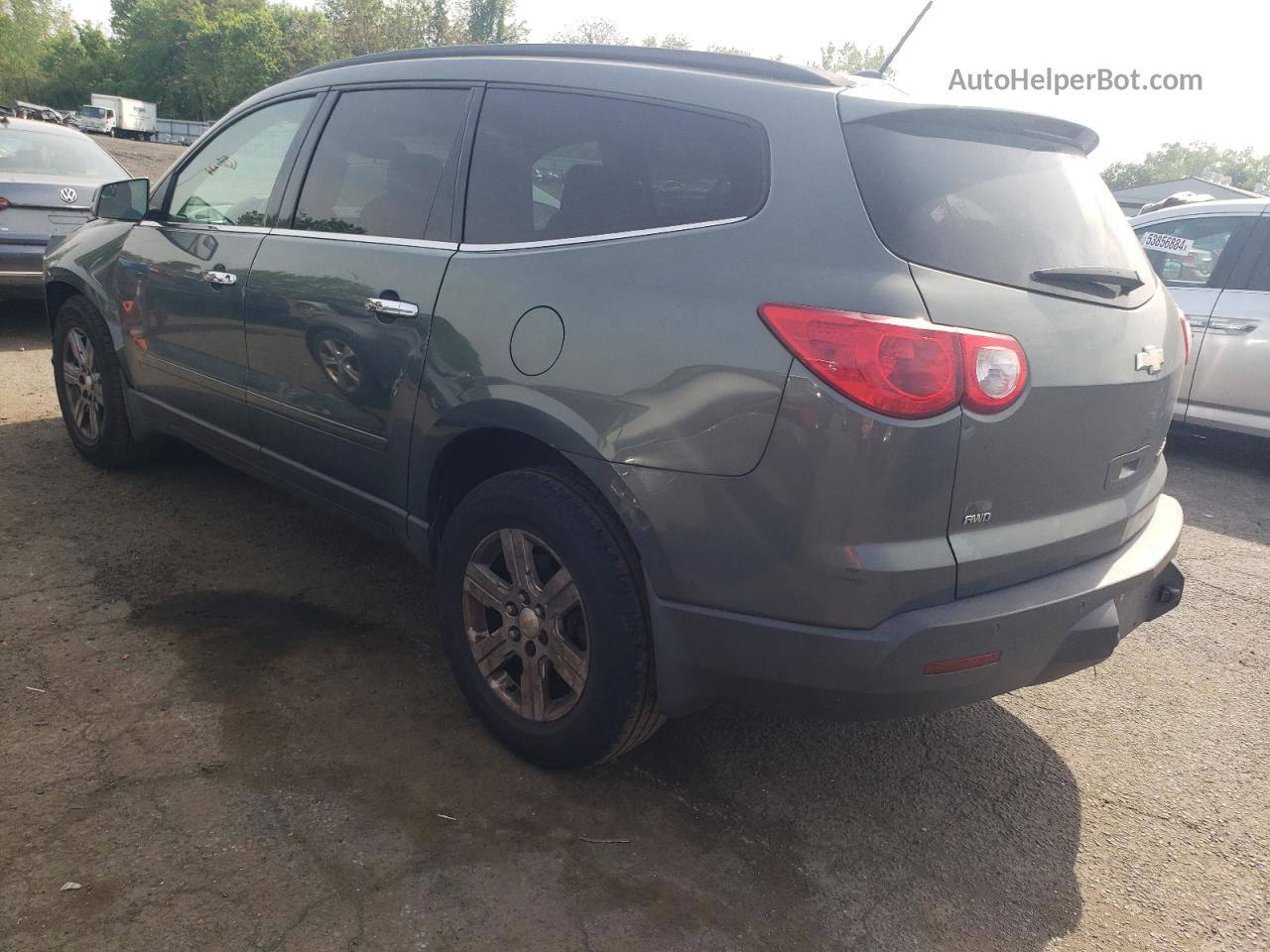 2011 Chevrolet Traverse Lt Green vin: 1GNKVGED6BJ255741