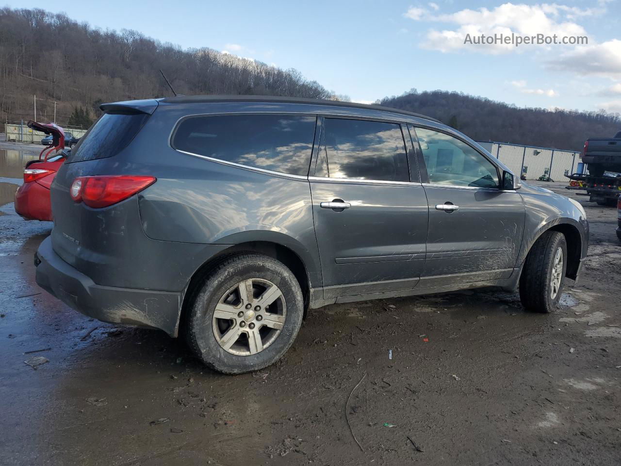 2011 Chevrolet Traverse Lt Charcoal vin: 1GNKVGED6BJ330745