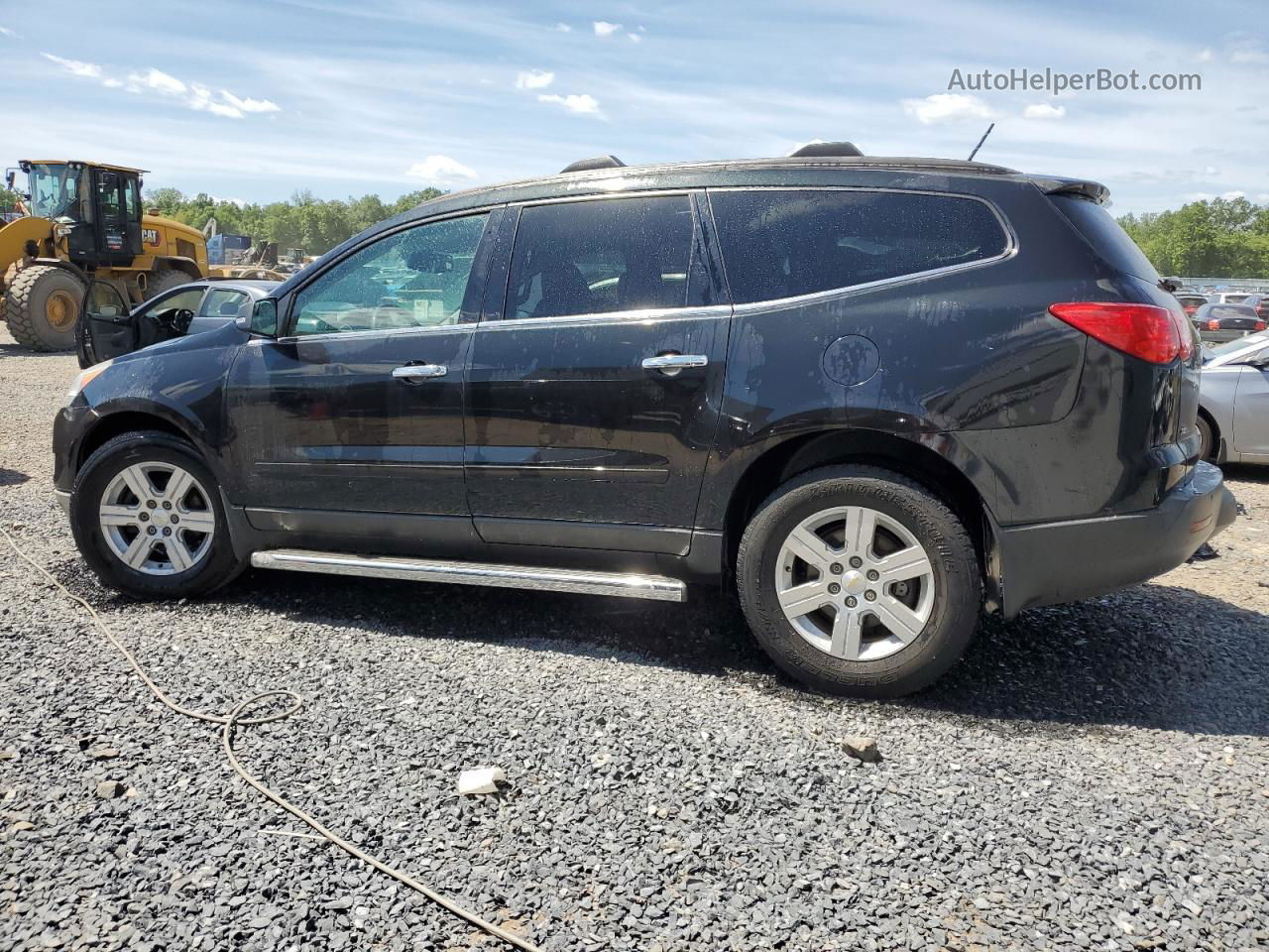 2011 Chevrolet Traverse Lt Black vin: 1GNKVGED6BJ385597