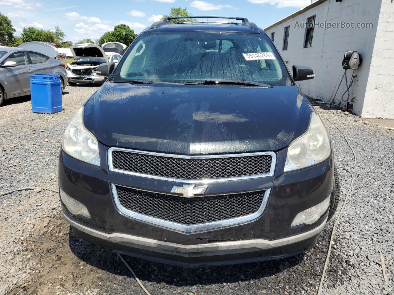 2011 Chevrolet Traverse Lt Black vin: 1GNKVGED6BJ385597