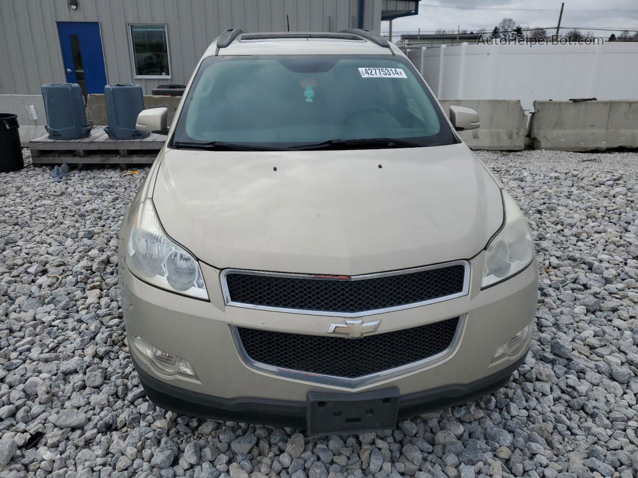 2011 Chevrolet Traverse Lt Желто-коричневый vin: 1GNKVGED6BJ408697