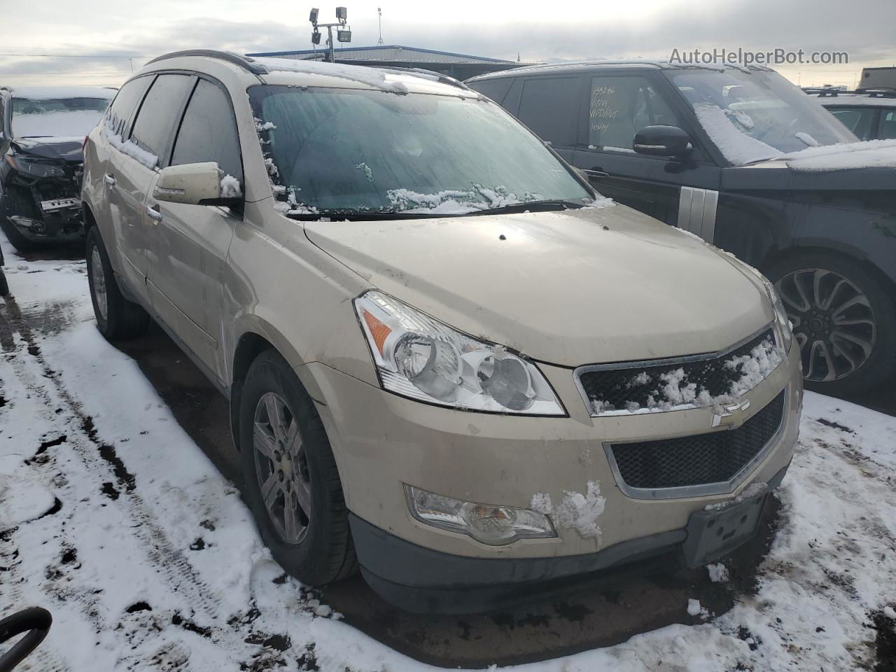 2012 Chevrolet Traverse Lt Gold vin: 1GNKVGED6CJ152756