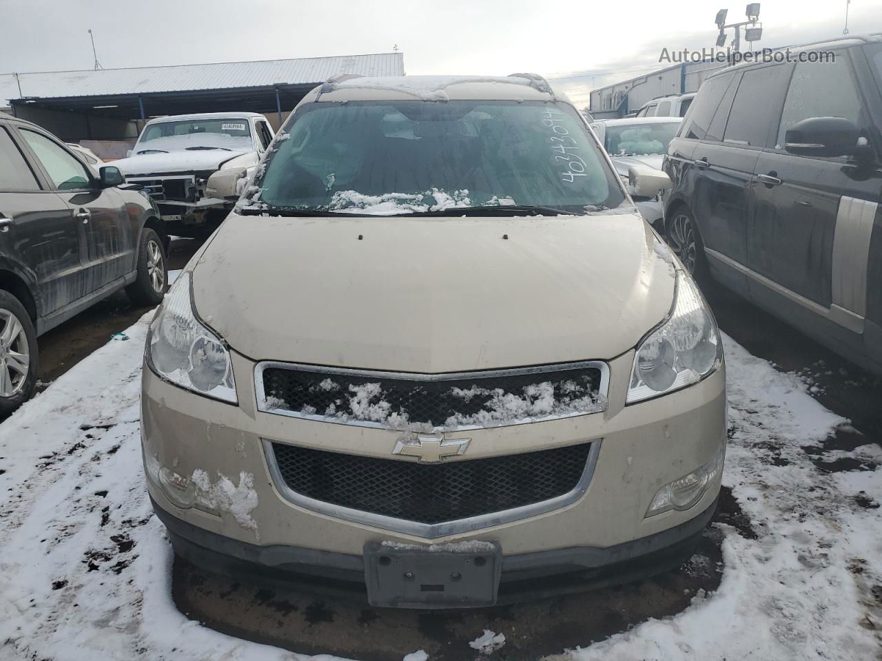 2012 Chevrolet Traverse Lt Gold vin: 1GNKVGED6CJ152756