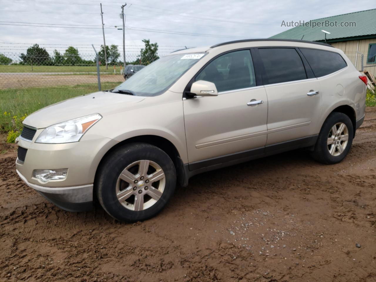 2012 Chevrolet Traverse Lt Tan vin: 1GNKVGED6CJ319276