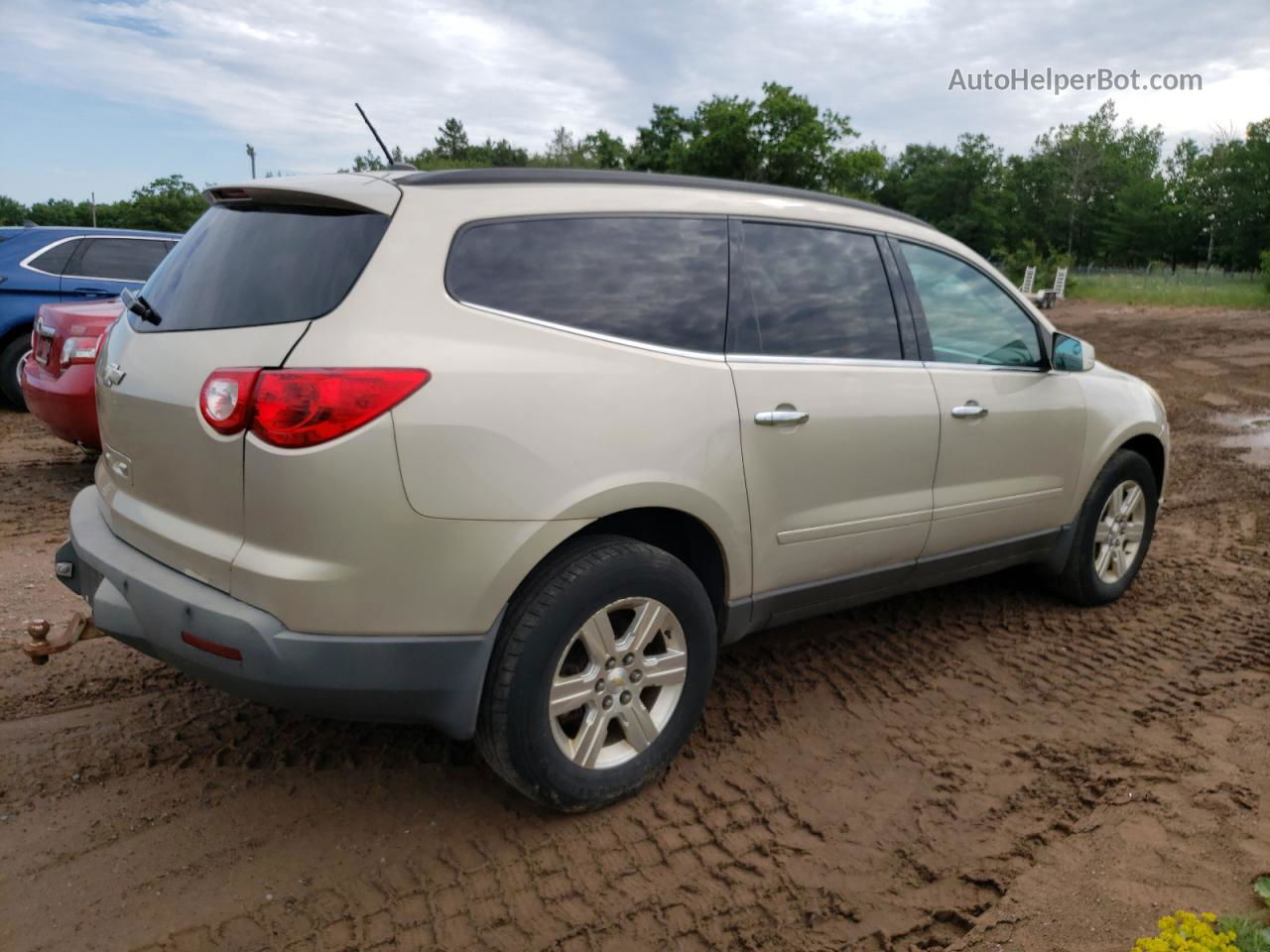 2012 Chevrolet Traverse Lt Tan vin: 1GNKVGED6CJ319276