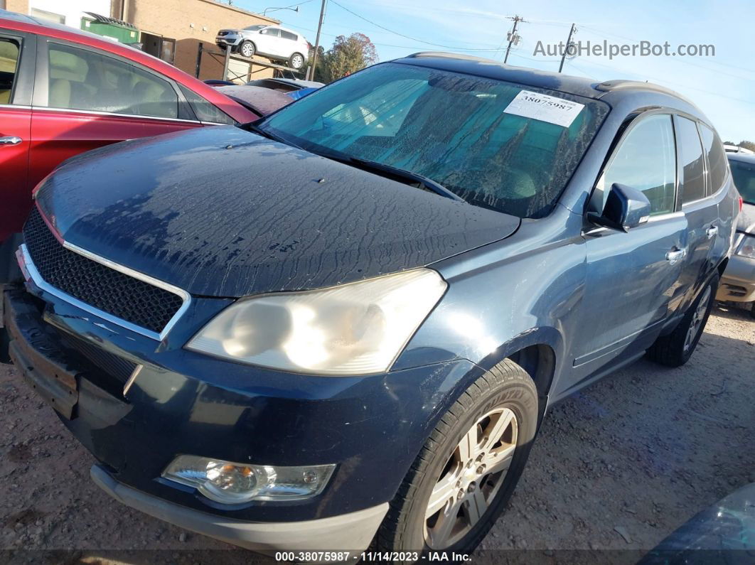 2012 Chevrolet Traverse 1lt Blue vin: 1GNKVGED7CJ180159