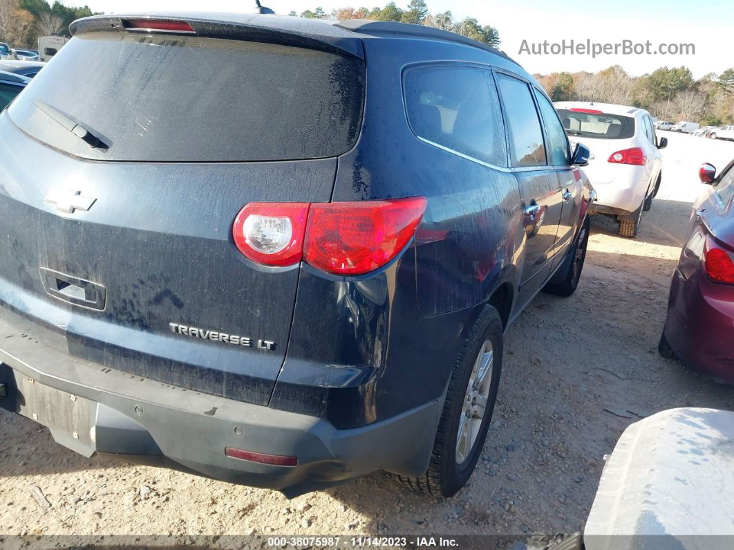 2012 Chevrolet Traverse 1lt Blue vin: 1GNKVGED7CJ180159