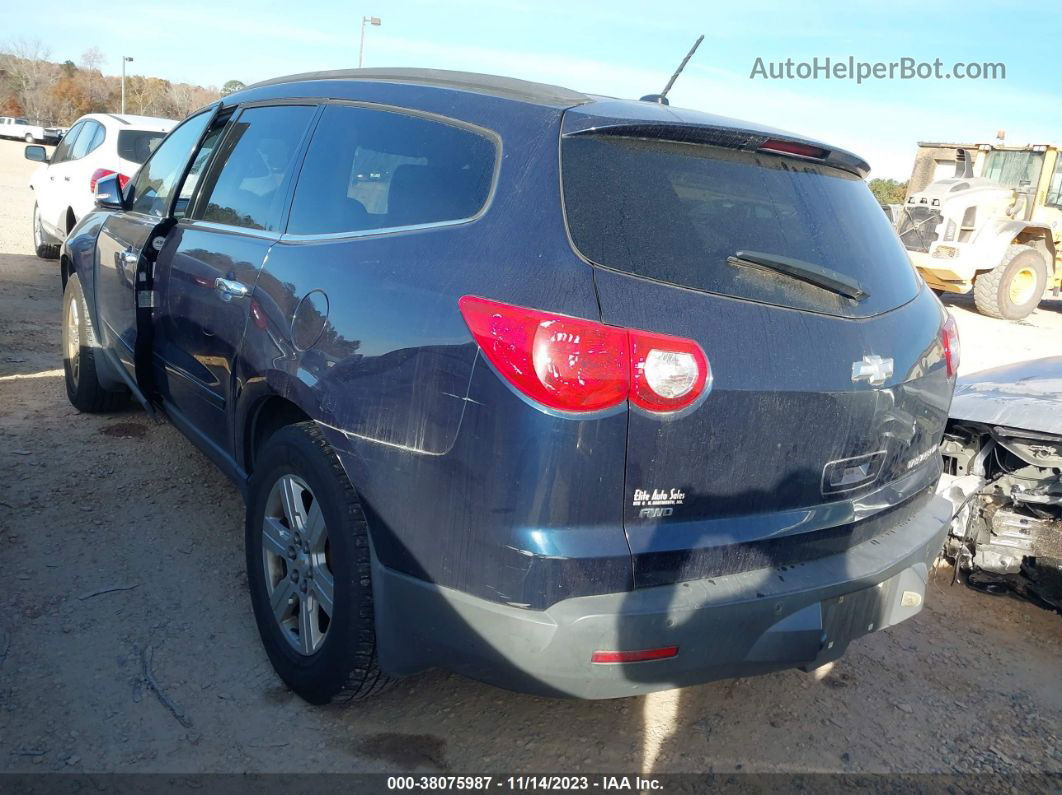 2012 Chevrolet Traverse 1lt Blue vin: 1GNKVGED7CJ180159