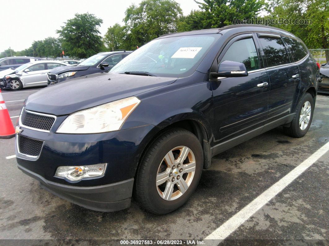 2012 Chevrolet Traverse Lt W/1lt Dark Blue vin: 1GNKVGED7CJ195356