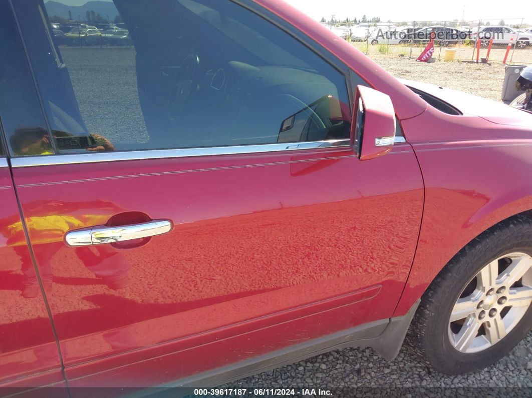 2012 Chevrolet Traverse 1lt Red vin: 1GNKVGED7CJ226640