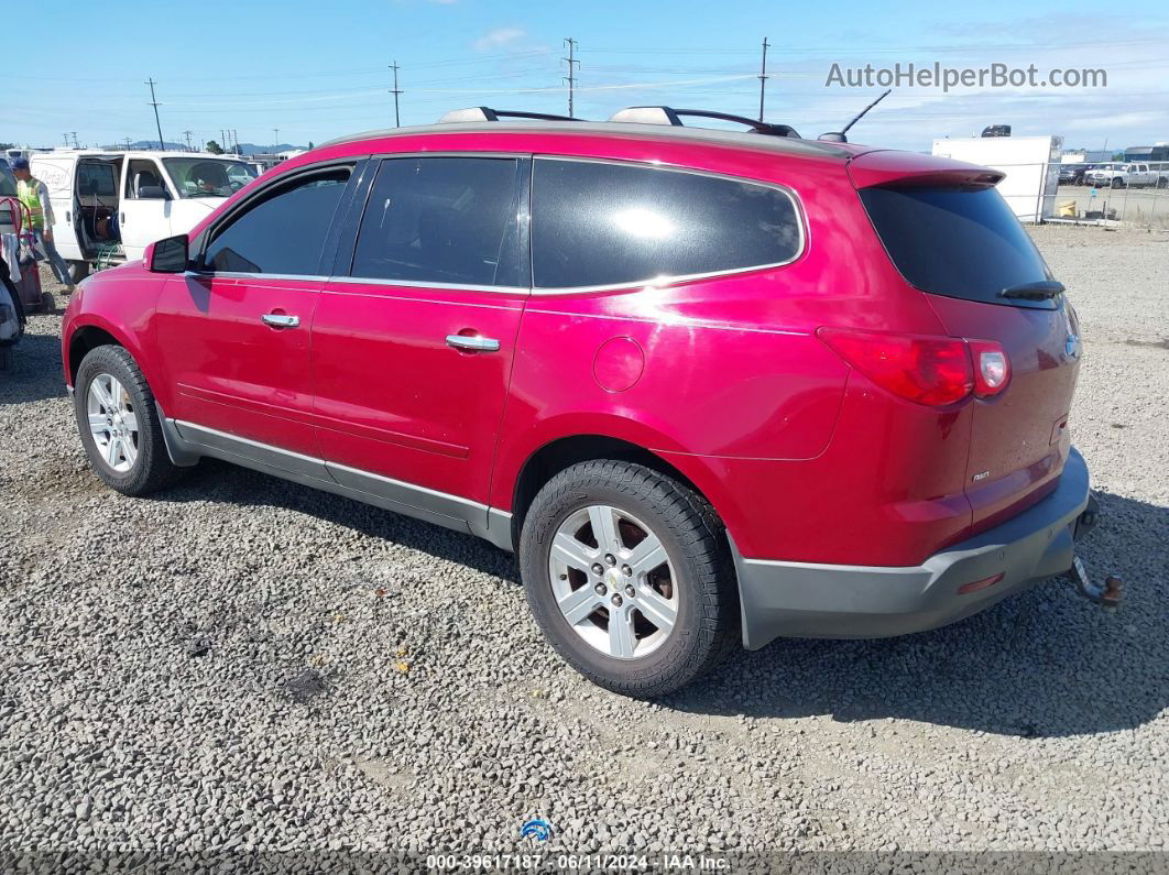 2012 Chevrolet Traverse 1lt Red vin: 1GNKVGED7CJ226640