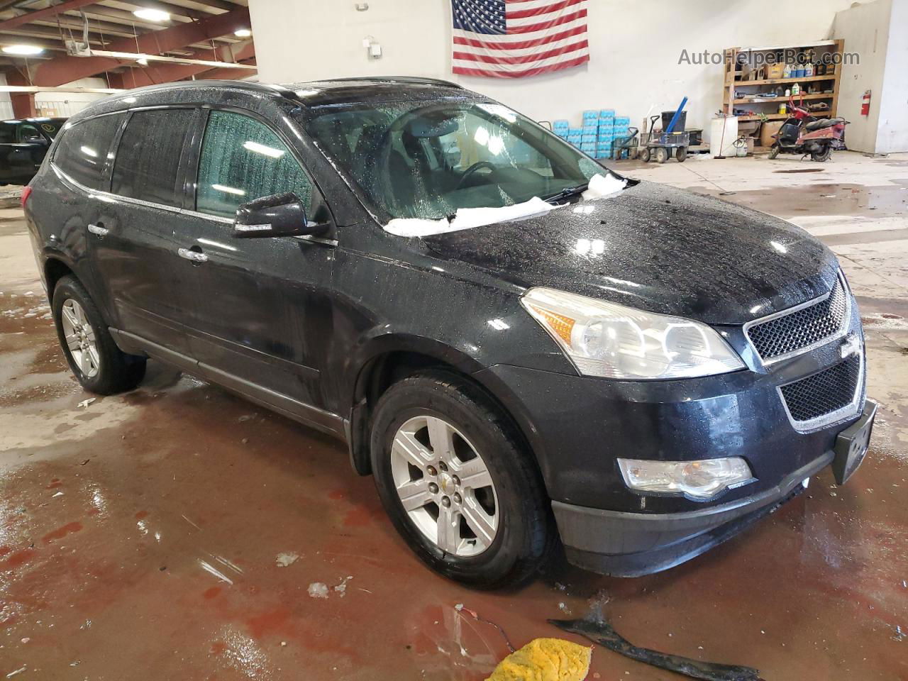 2012 Chevrolet Traverse Lt Black vin: 1GNKVGED7CJ275322