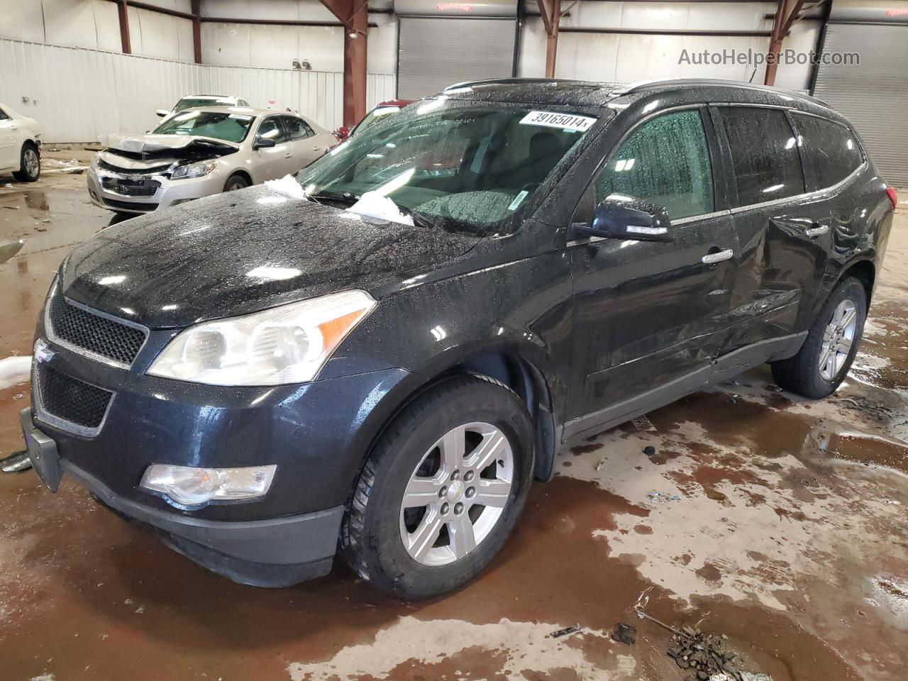 2012 Chevrolet Traverse Lt Black vin: 1GNKVGED7CJ275322