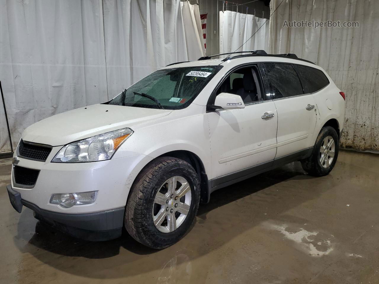 2012 Chevrolet Traverse Lt Белый vin: 1GNKVGED7CJ409990