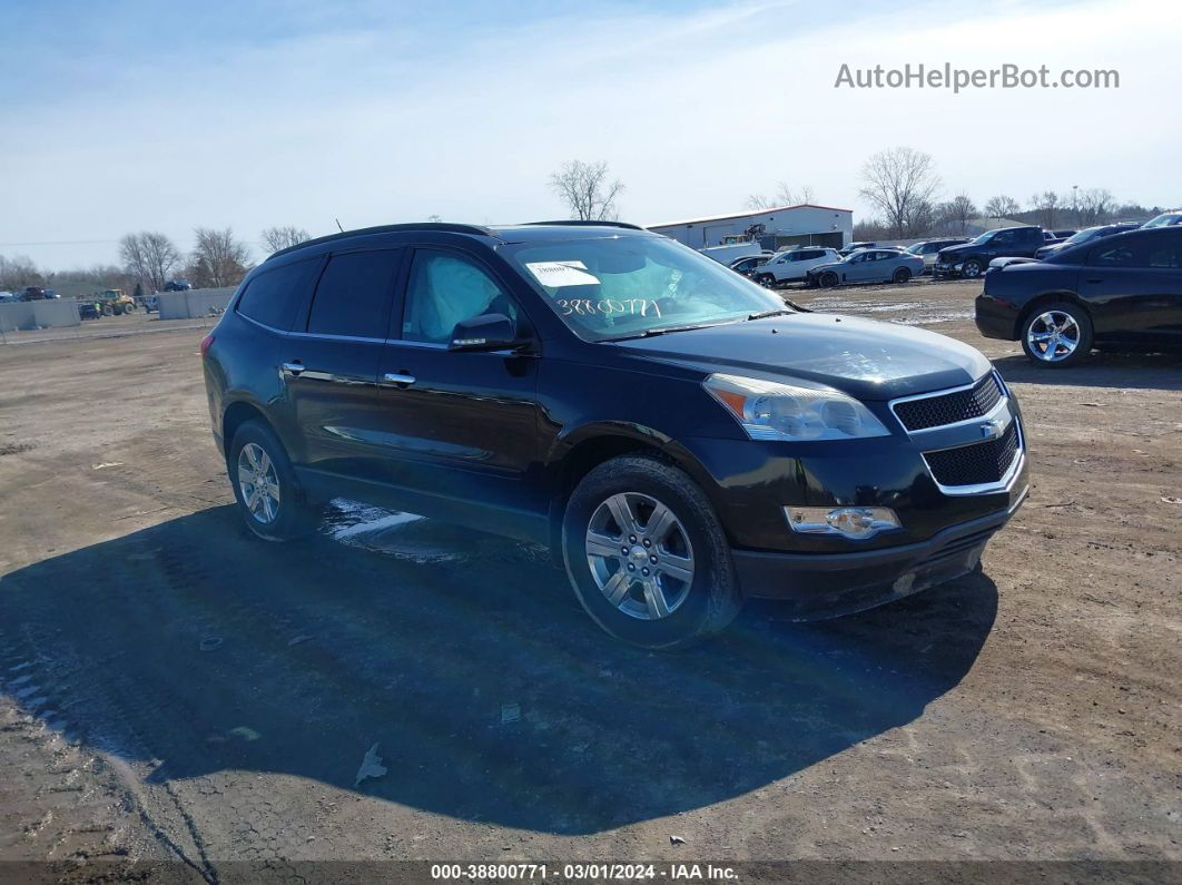 2011 Chevrolet Traverse 1lt Black vin: 1GNKVGED8BJ255692