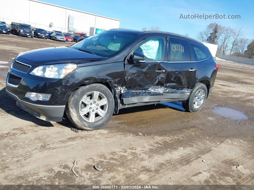 2011 Chevrolet Traverse 1lt Black vin: 1GNKVGED8BJ255692