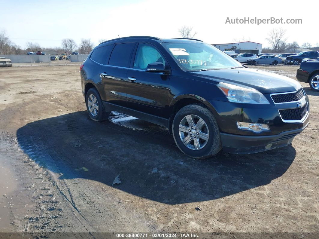 2011 Chevrolet Traverse 1lt Black vin: 1GNKVGED8BJ255692