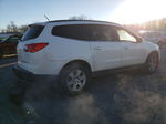 2012 Chevrolet Traverse Lt White vin: 1GNKVGED8CJ191672