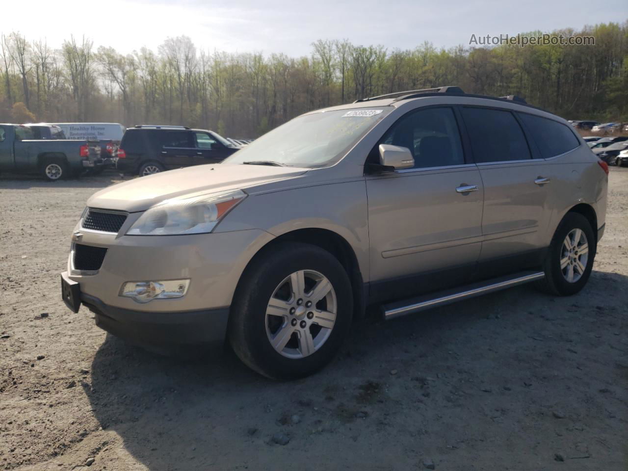 2012 Chevrolet Traverse Lt Tan vin: 1GNKVGED8CJ216618