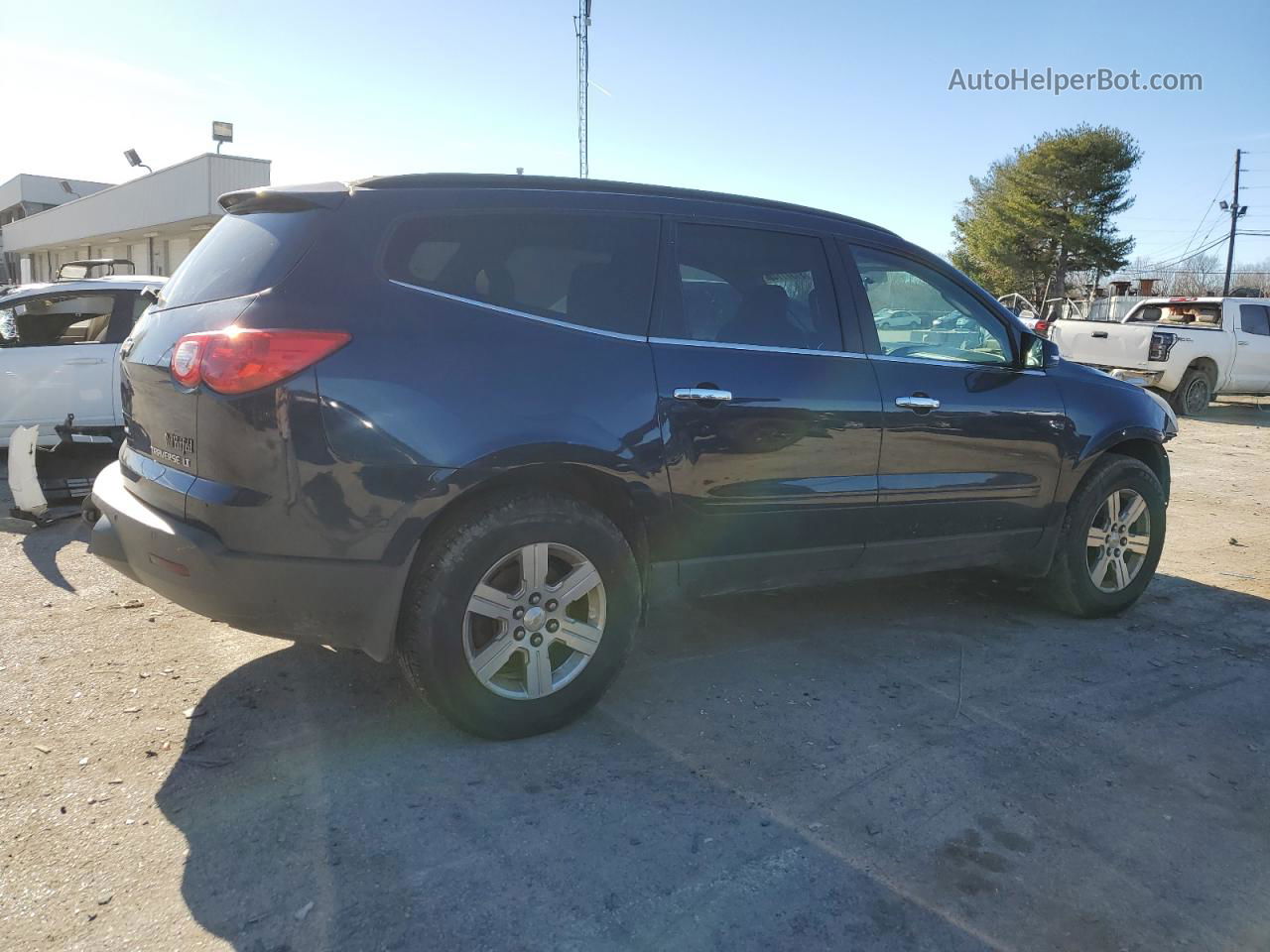 2012 Chevrolet Traverse Lt Blue vin: 1GNKVGED8CJ236299