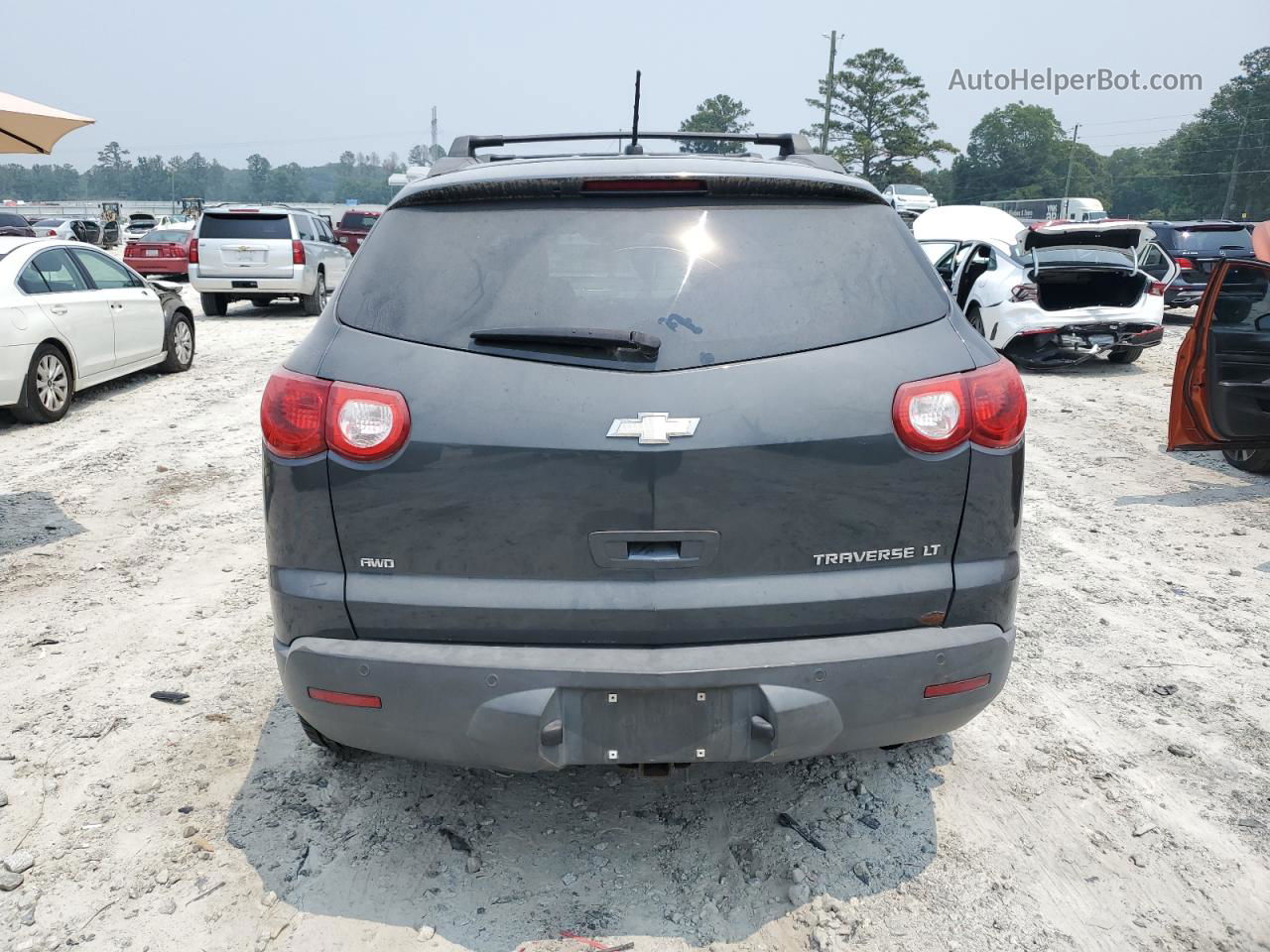 2011 Chevrolet Traverse Lt Gray vin: 1GNKVGED9BJ100343