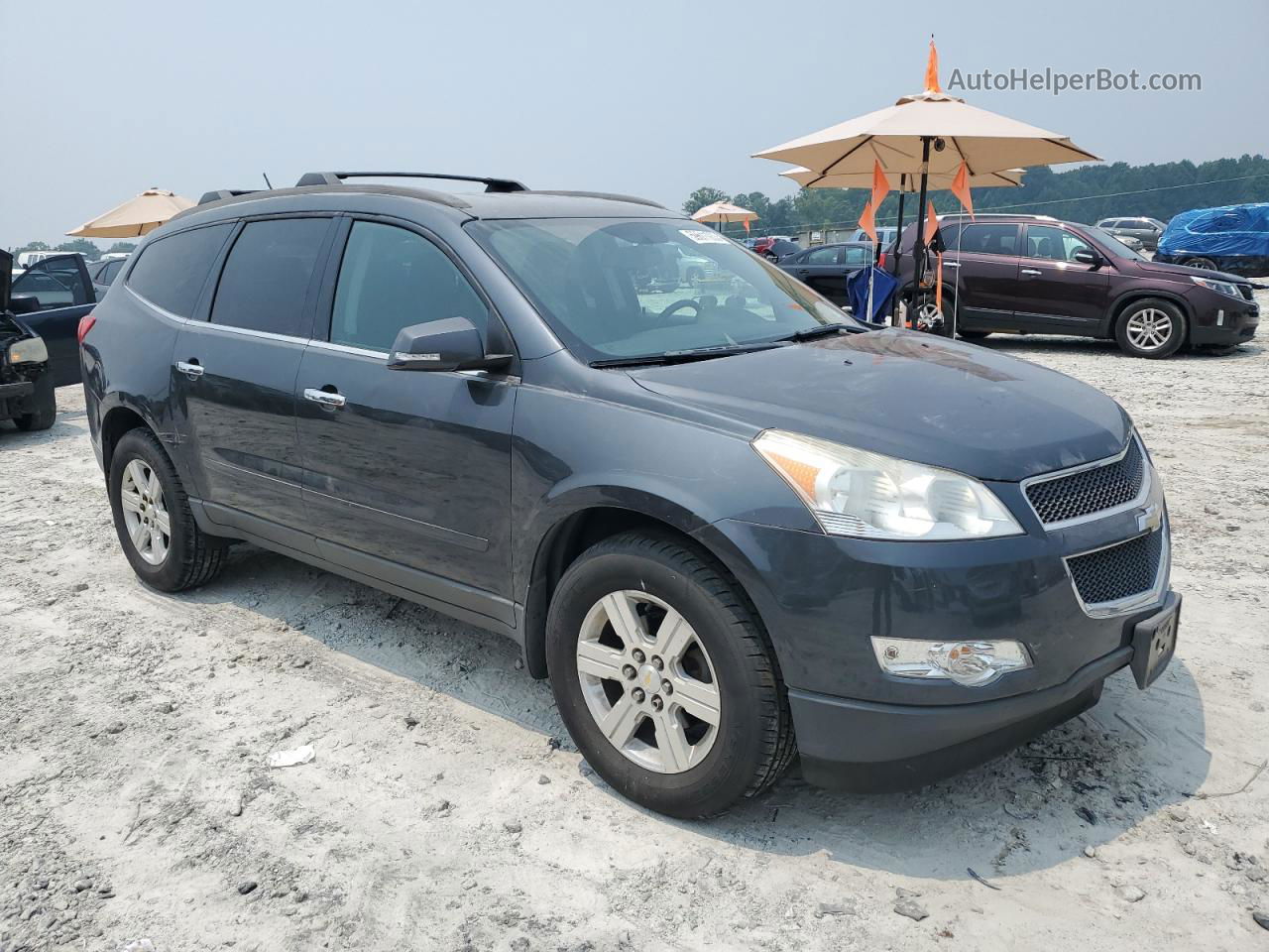 2011 Chevrolet Traverse Lt Gray vin: 1GNKVGED9BJ100343