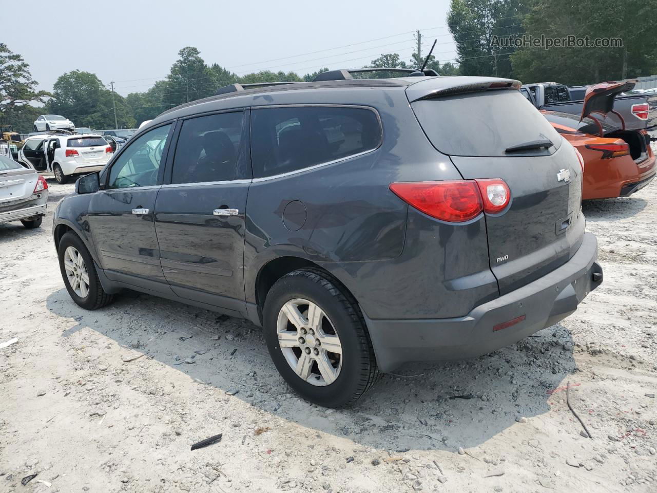 2011 Chevrolet Traverse Lt Gray vin: 1GNKVGED9BJ100343