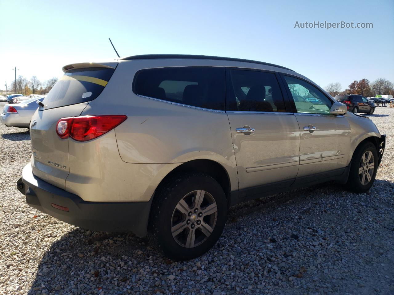 2011 Chevrolet Traverse Lt Beige vin: 1GNKVGED9BJ124884