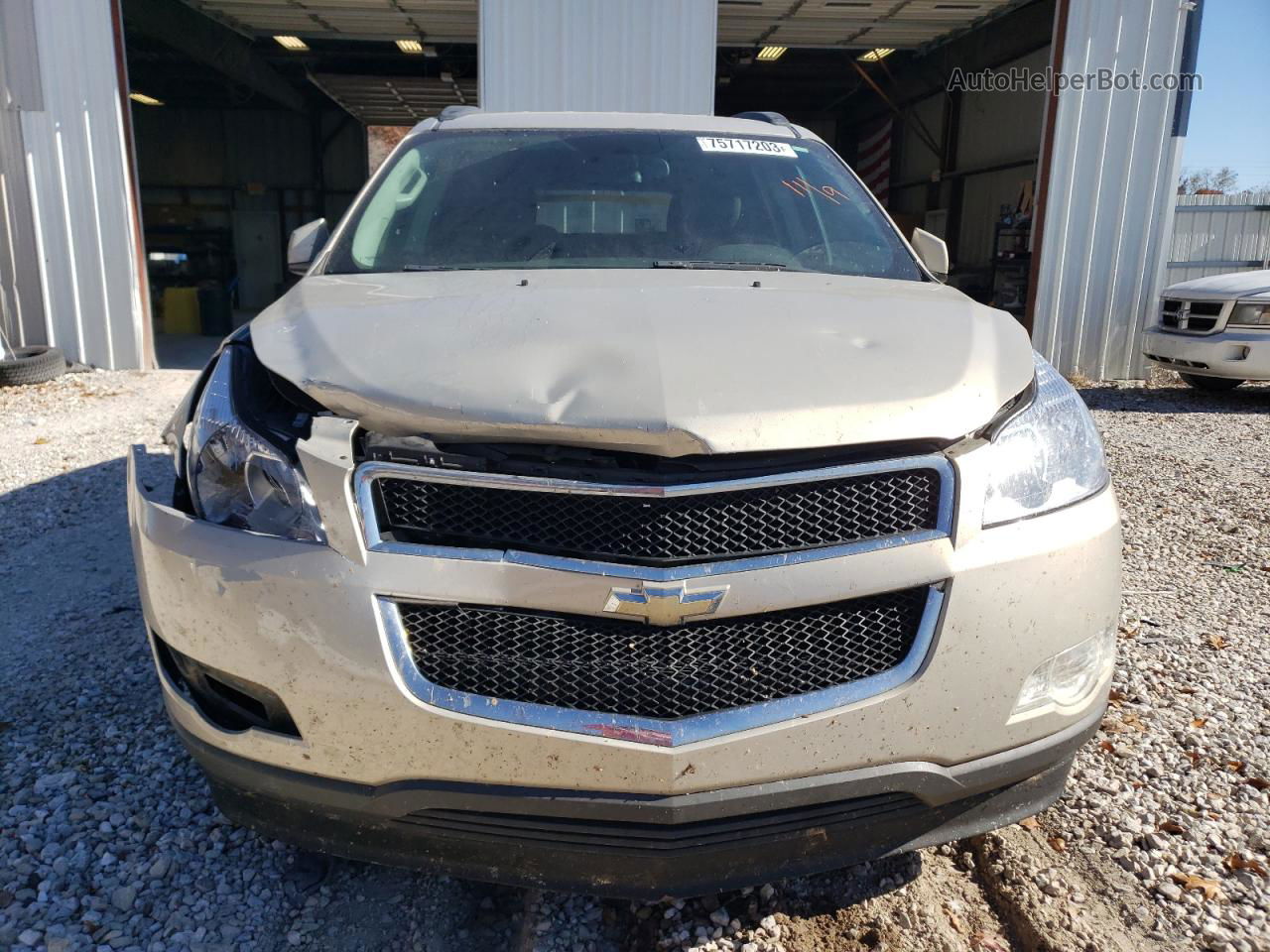 2011 Chevrolet Traverse Lt Beige vin: 1GNKVGED9BJ124884