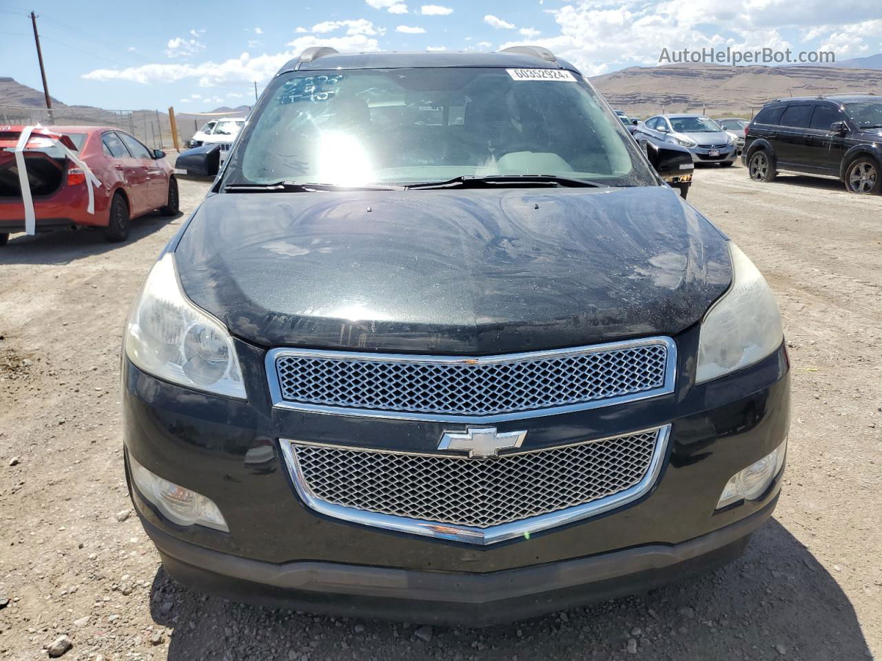 2011 Chevrolet Traverse Lt Черный vin: 1GNKVGED9BJ369829