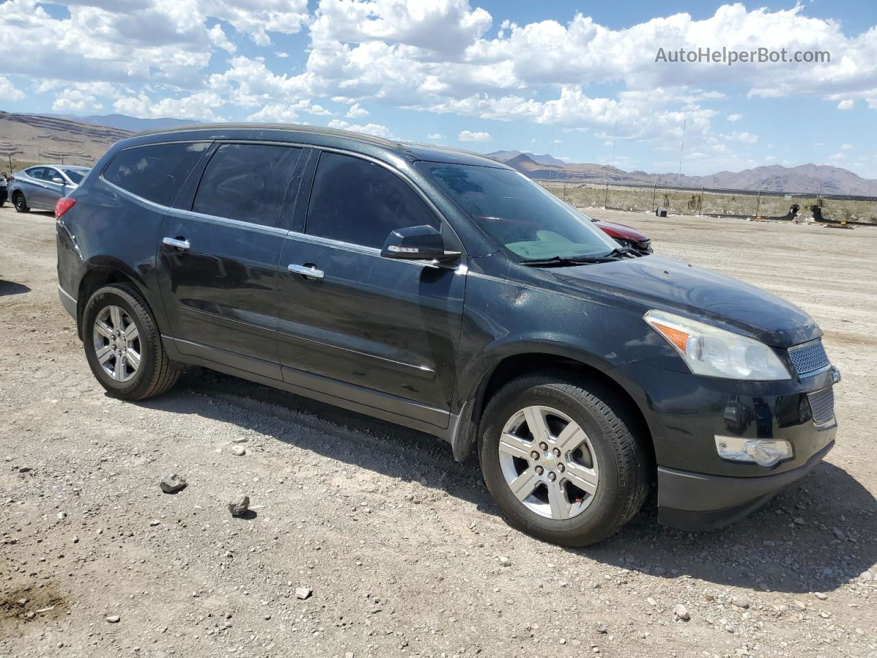 2011 Chevrolet Traverse Lt Черный vin: 1GNKVGED9BJ369829