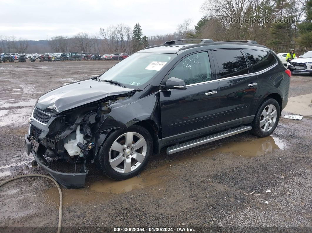 2011 Chevrolet Traverse 1lt Black vin: 1GNKVGED9BJ379471