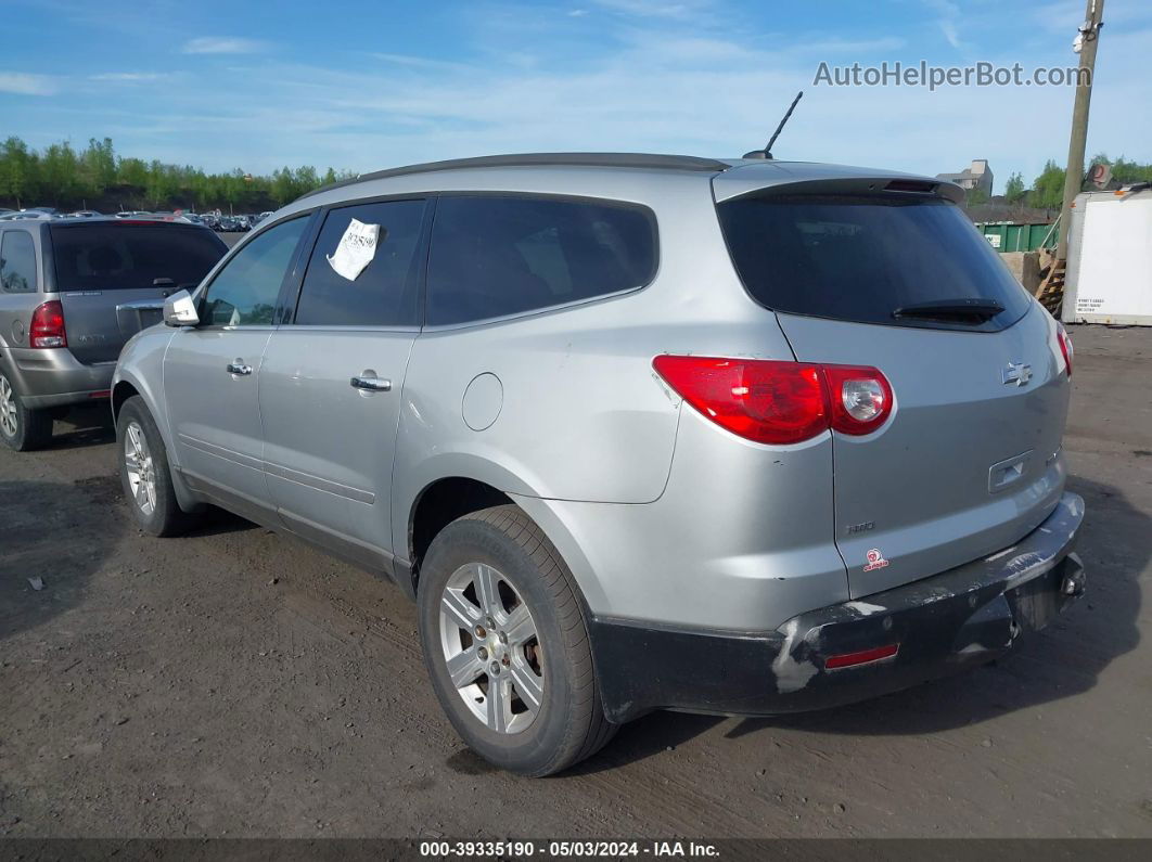 2012 Chevrolet Traverse 1lt Silver vin: 1GNKVGED9CJ110209