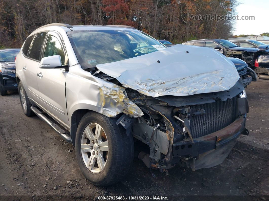 2012 Chevrolet Traverse 1lt Silver vin: 1GNKVGED9CJ118679