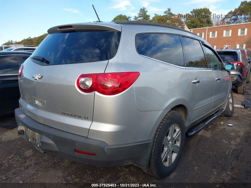 2012 Chevrolet Traverse 1lt Silver vin: 1GNKVGED9CJ118679