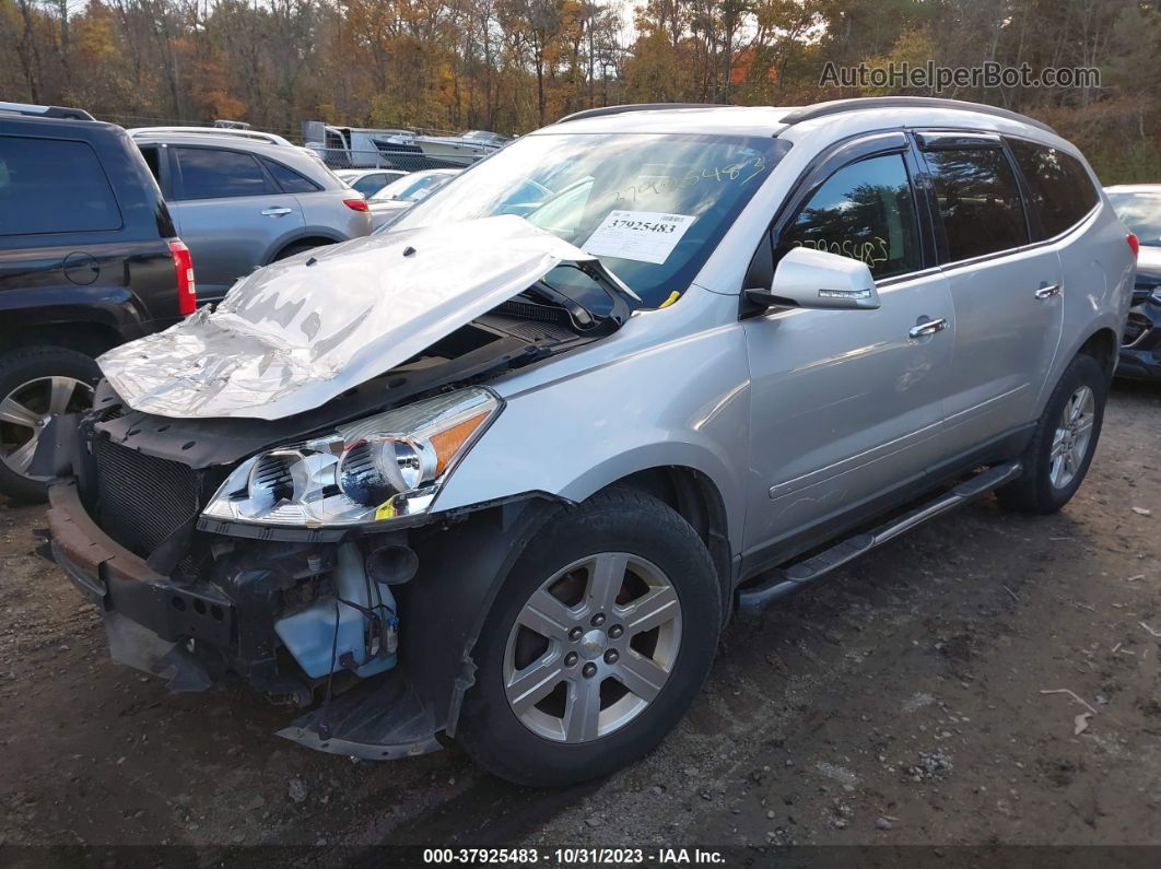 2012 Chevrolet Traverse 1lt Silver vin: 1GNKVGED9CJ118679