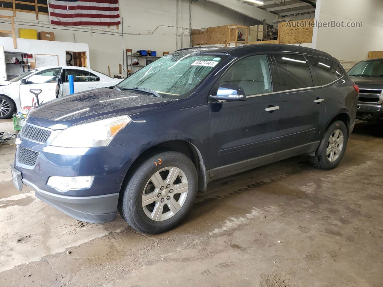 2012 Chevrolet Traverse Lt Blue vin: 1GNKVGED9CJ130363