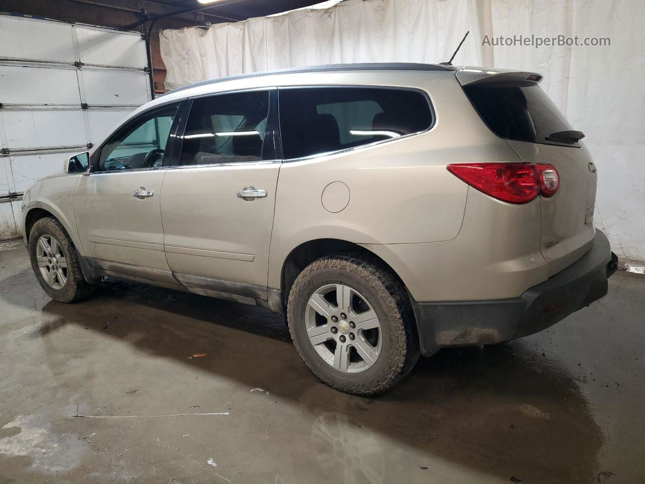 2012 Chevrolet Traverse Lt Beige vin: 1GNKVGED9CJ137670