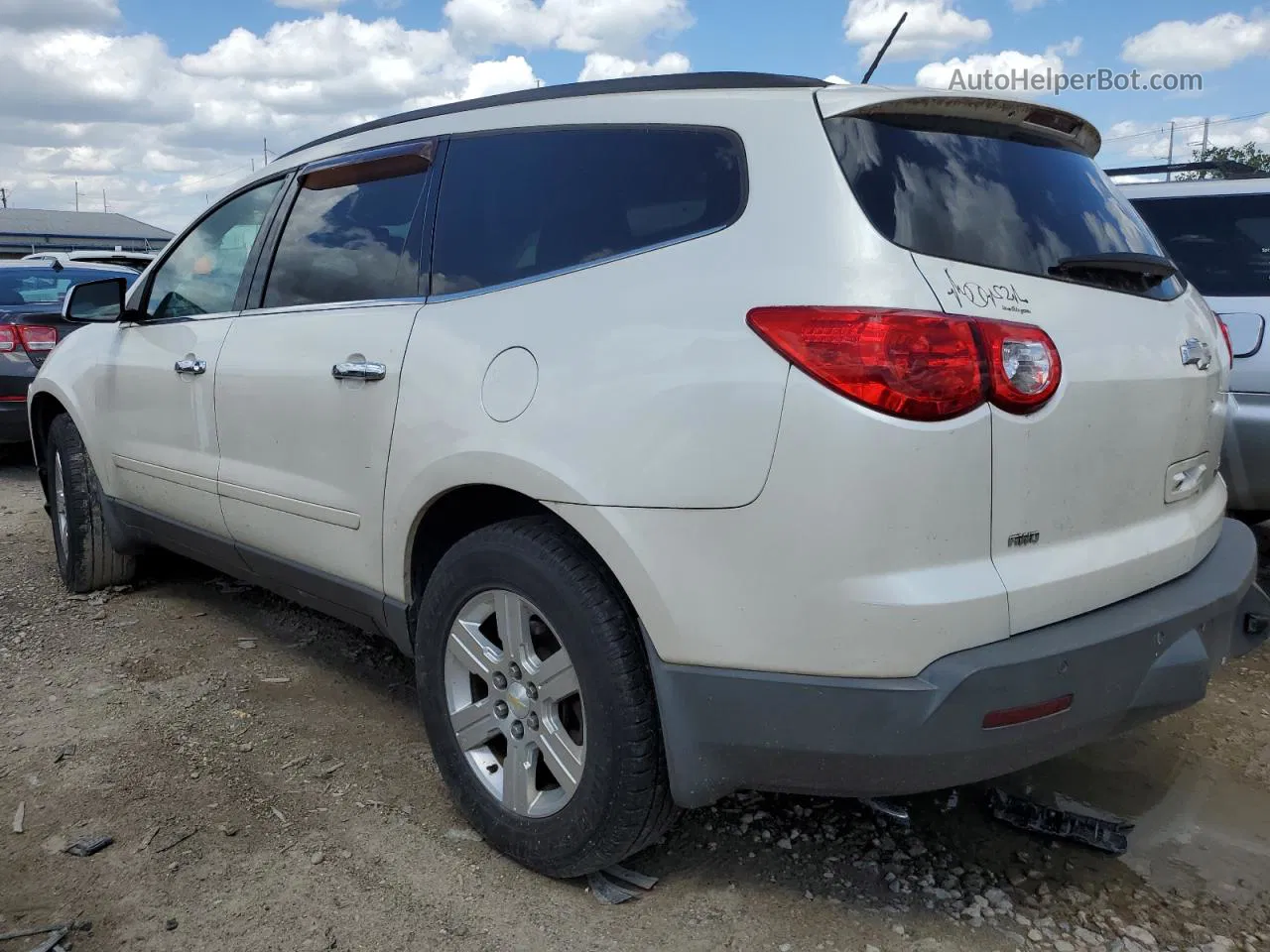 2012 Chevrolet Traverse Lt Cream vin: 1GNKVGED9CJ224520