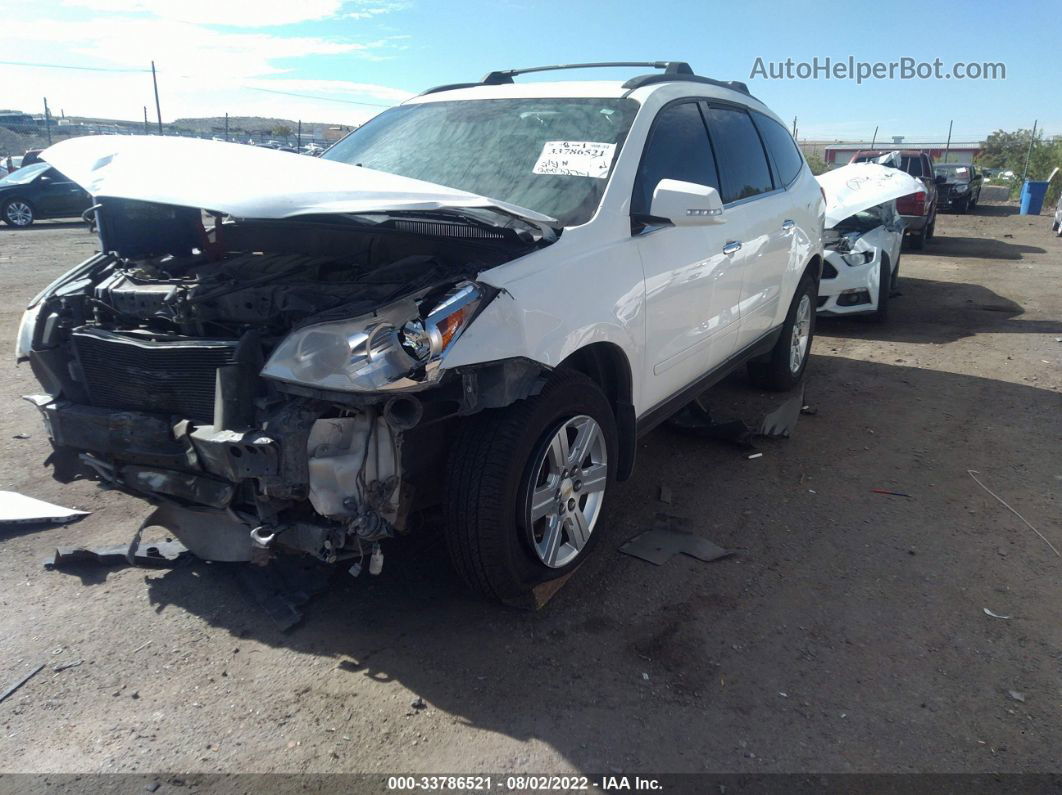 2012 Chevrolet Traverse 1lt Белый vin: 1GNKVGED9CJ267979