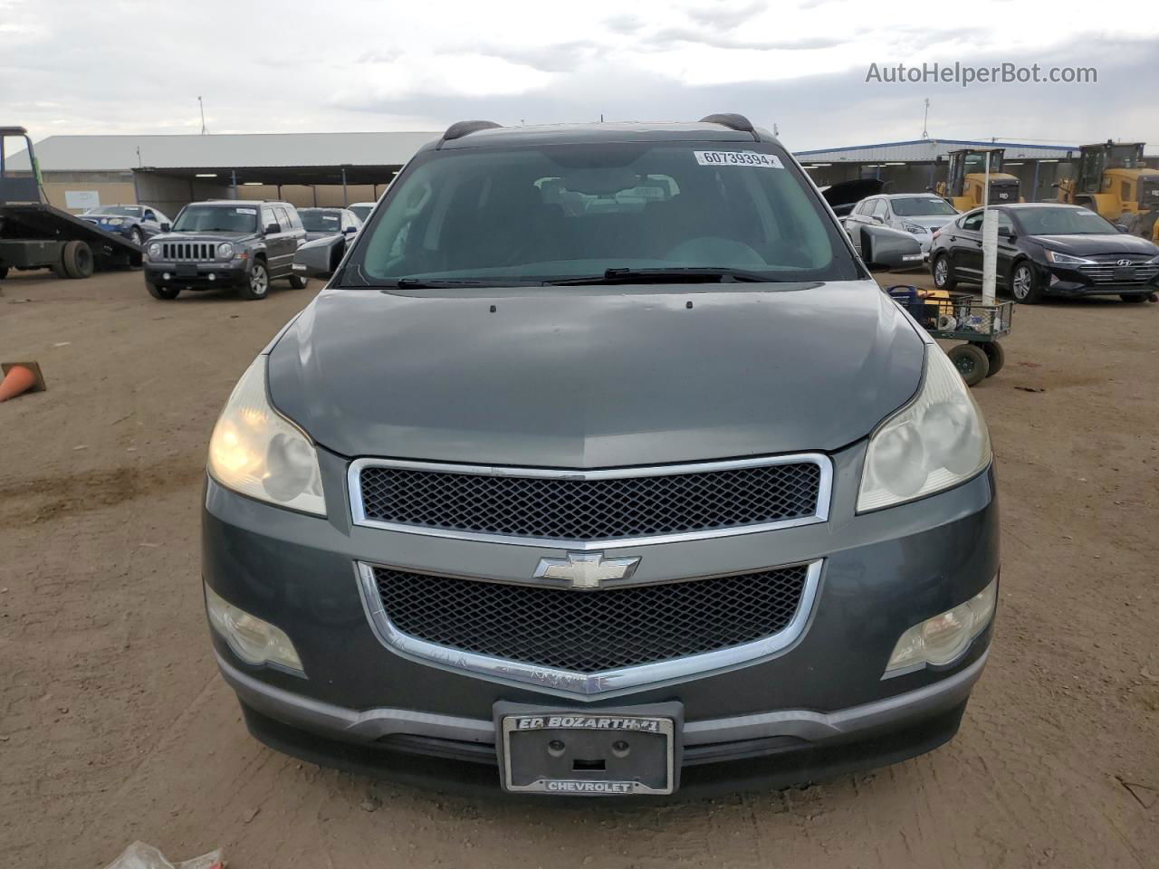 2011 Chevrolet Traverse Lt Gray vin: 1GNKVGEDXBJ253894