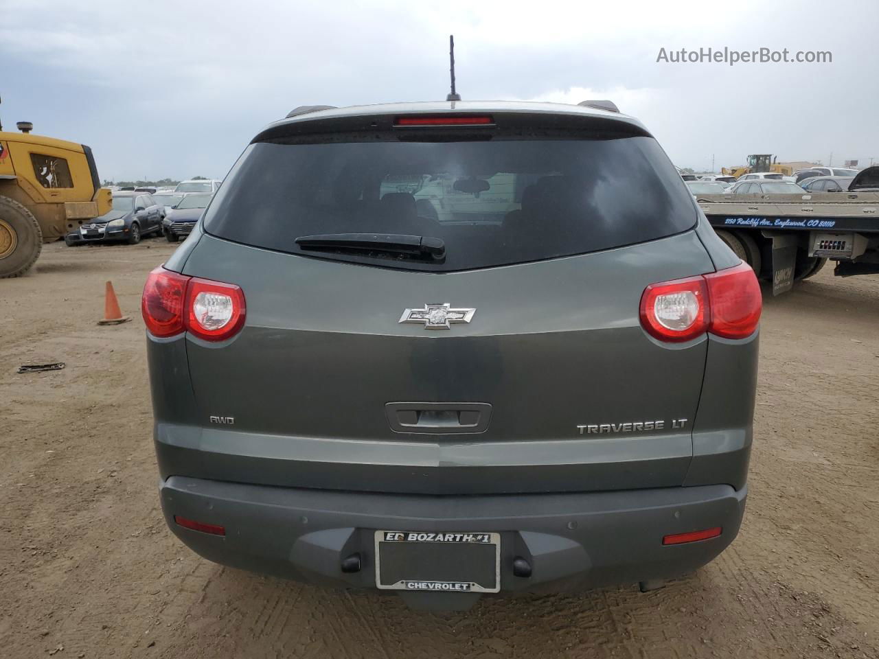 2011 Chevrolet Traverse Lt Gray vin: 1GNKVGEDXBJ253894