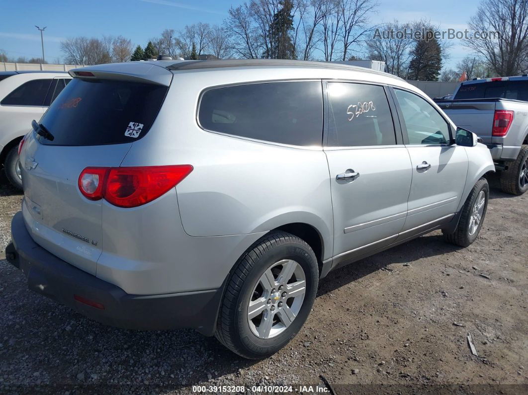 2011 Chevrolet Traverse 1lt Silver vin: 1GNKVGEDXBJ383965