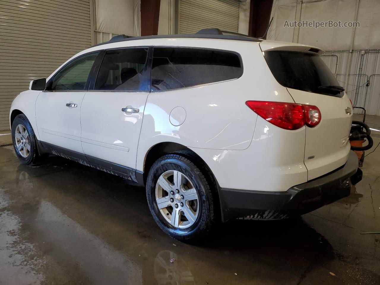 2011 Chevrolet Traverse Lt White vin: 1GNKVGEDXBJ403938