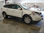 2011 Chevrolet Traverse Lt White vin: 1GNKVGEDXBJ403938