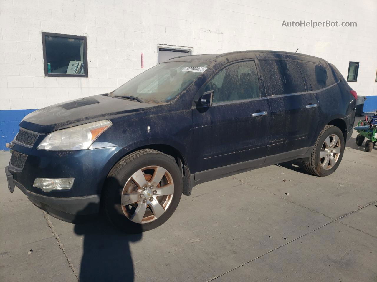 2012 Chevrolet Traverse Lt Blue vin: 1GNKVGEDXCJ195366