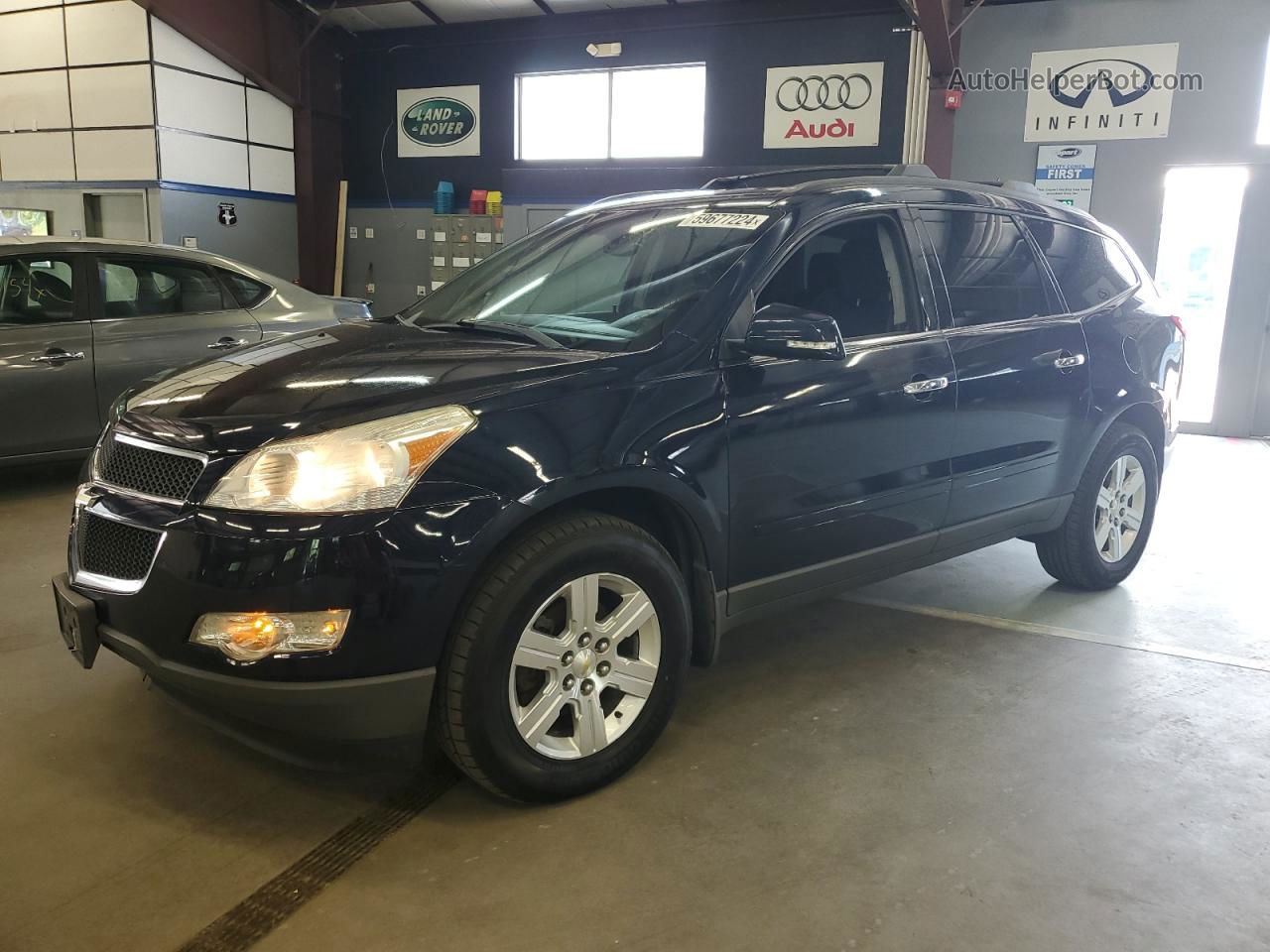 2012 Chevrolet Traverse Lt Blue vin: 1GNKVGEDXCJ287593