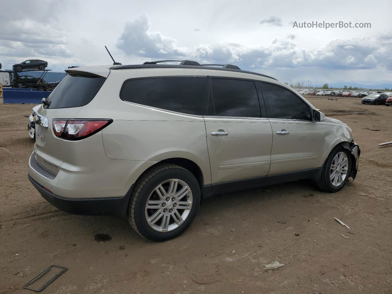 2014 Chevrolet Traverse Lt Золотой vin: 1GNKVGKD5EJ100185