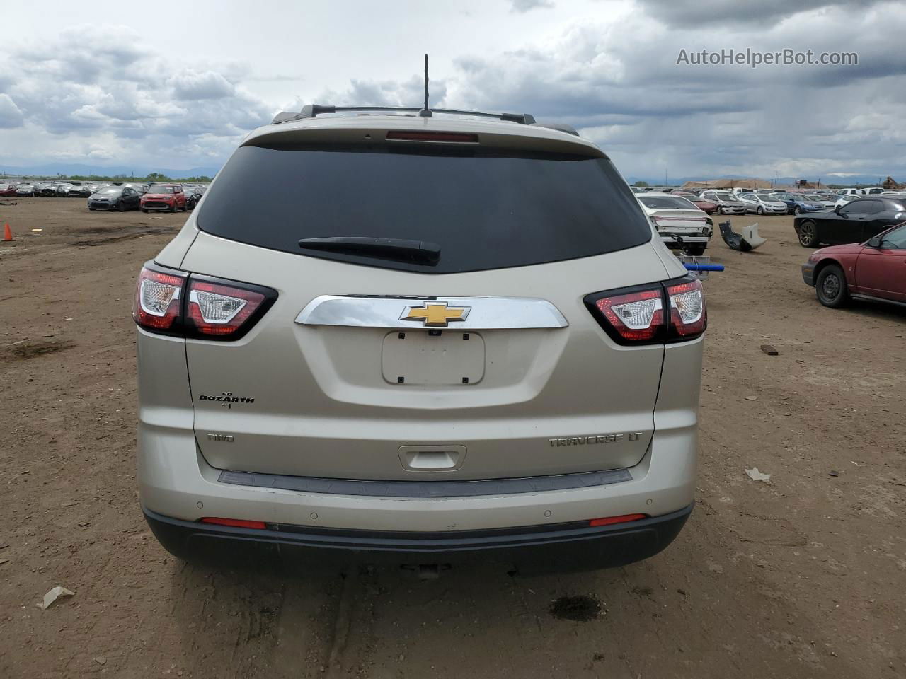 2014 Chevrolet Traverse Lt Gold vin: 1GNKVGKD5EJ100185