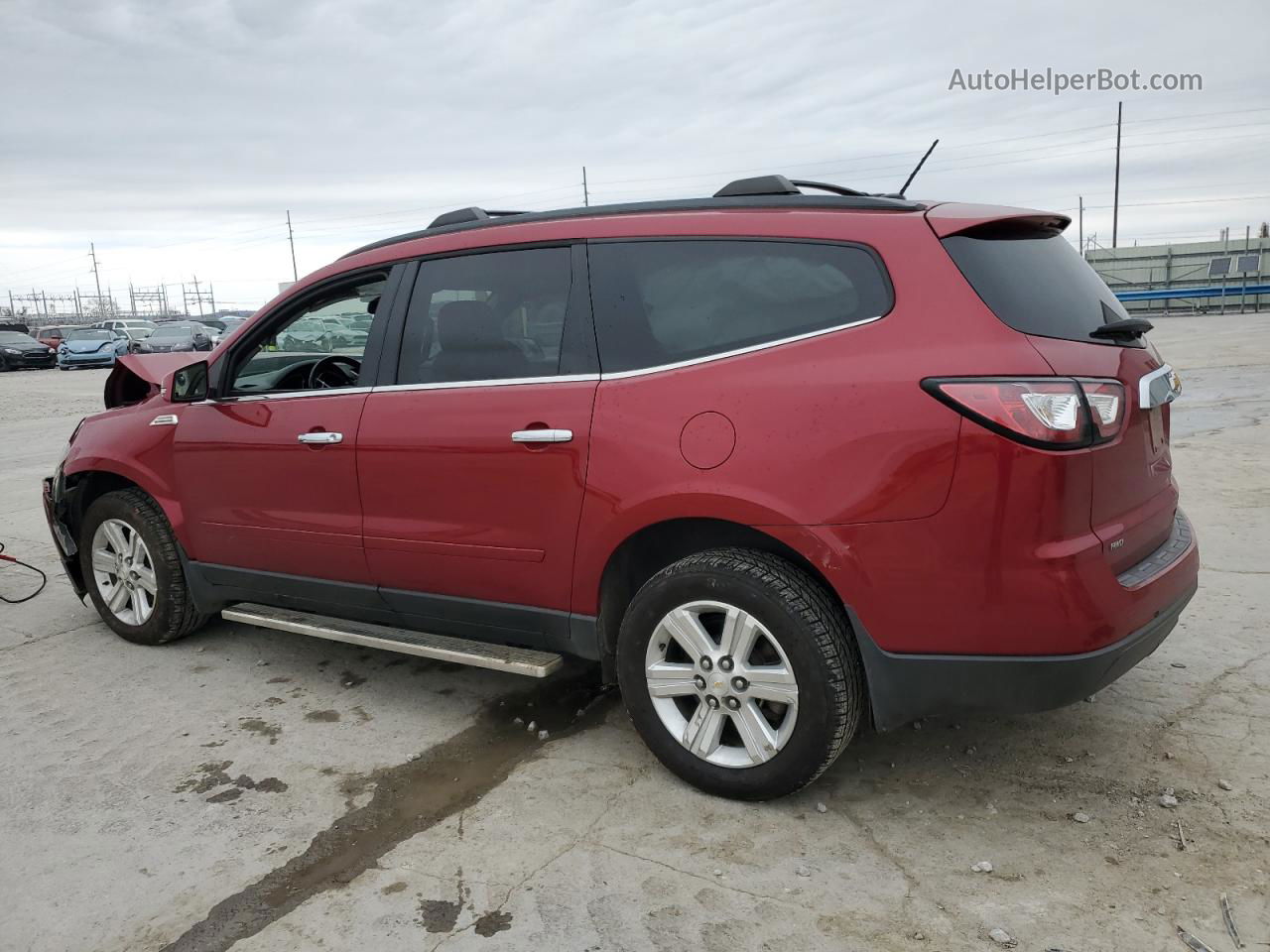 2014 Chevrolet Traverse Lt Red vin: 1GNKVHKD0EJ185832